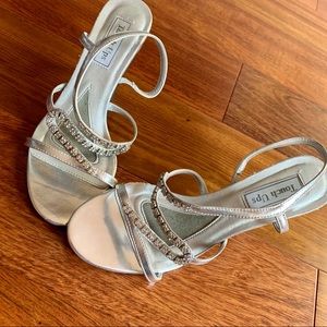 Touch Ups Silver Prom Heels